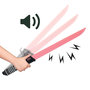 Voir la diapositive 3 : Lexibook Sabre Laser LED avec effets sonores