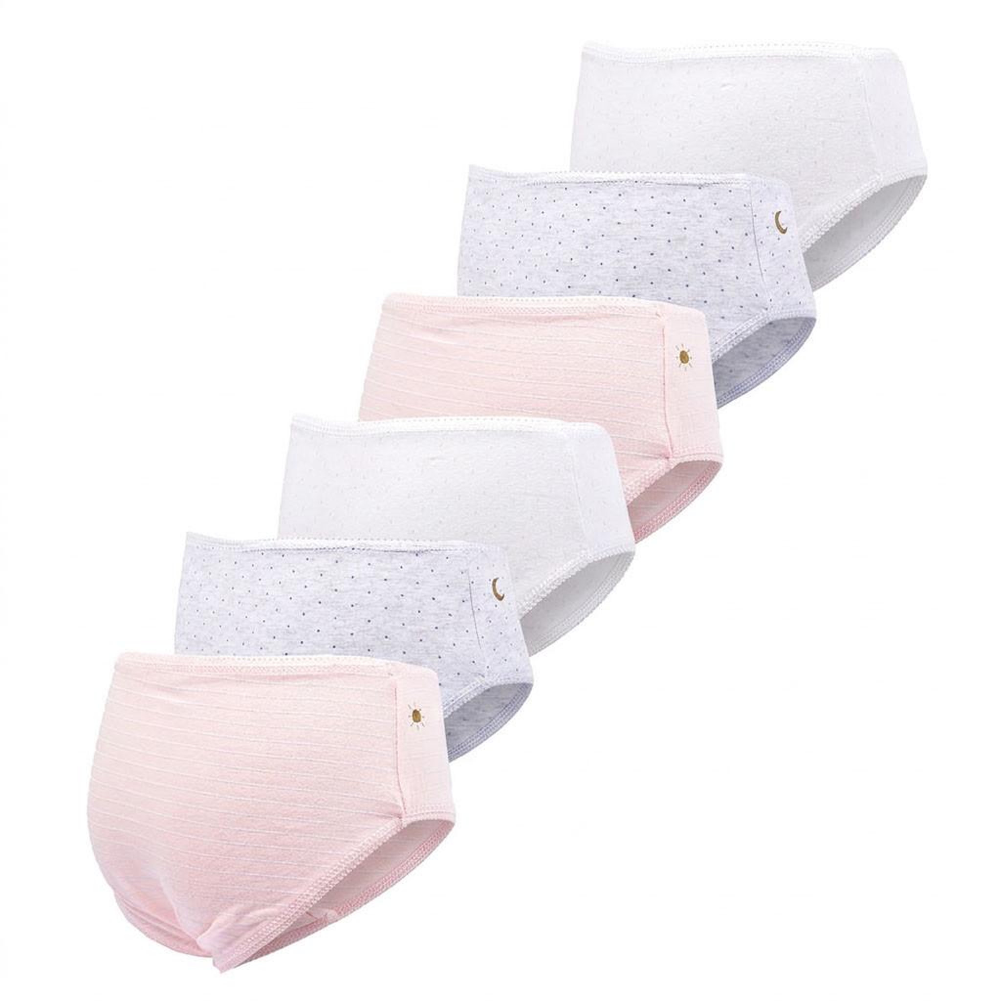 Voir la diapositive 5 : OZABI OZABI Pack Culottes Fille Coton - Lot de 6