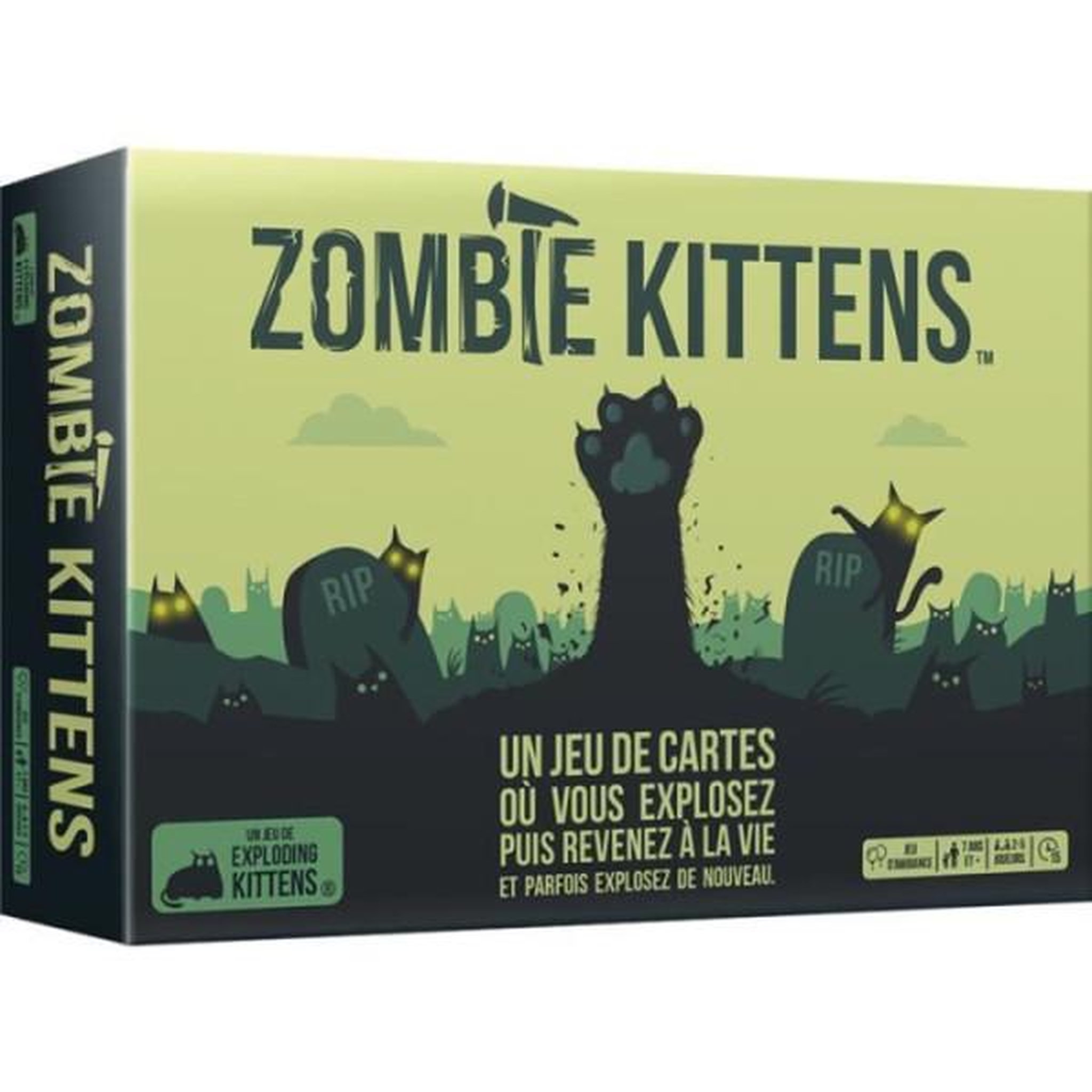 Asmodee Exploding kittens : zombie kittens