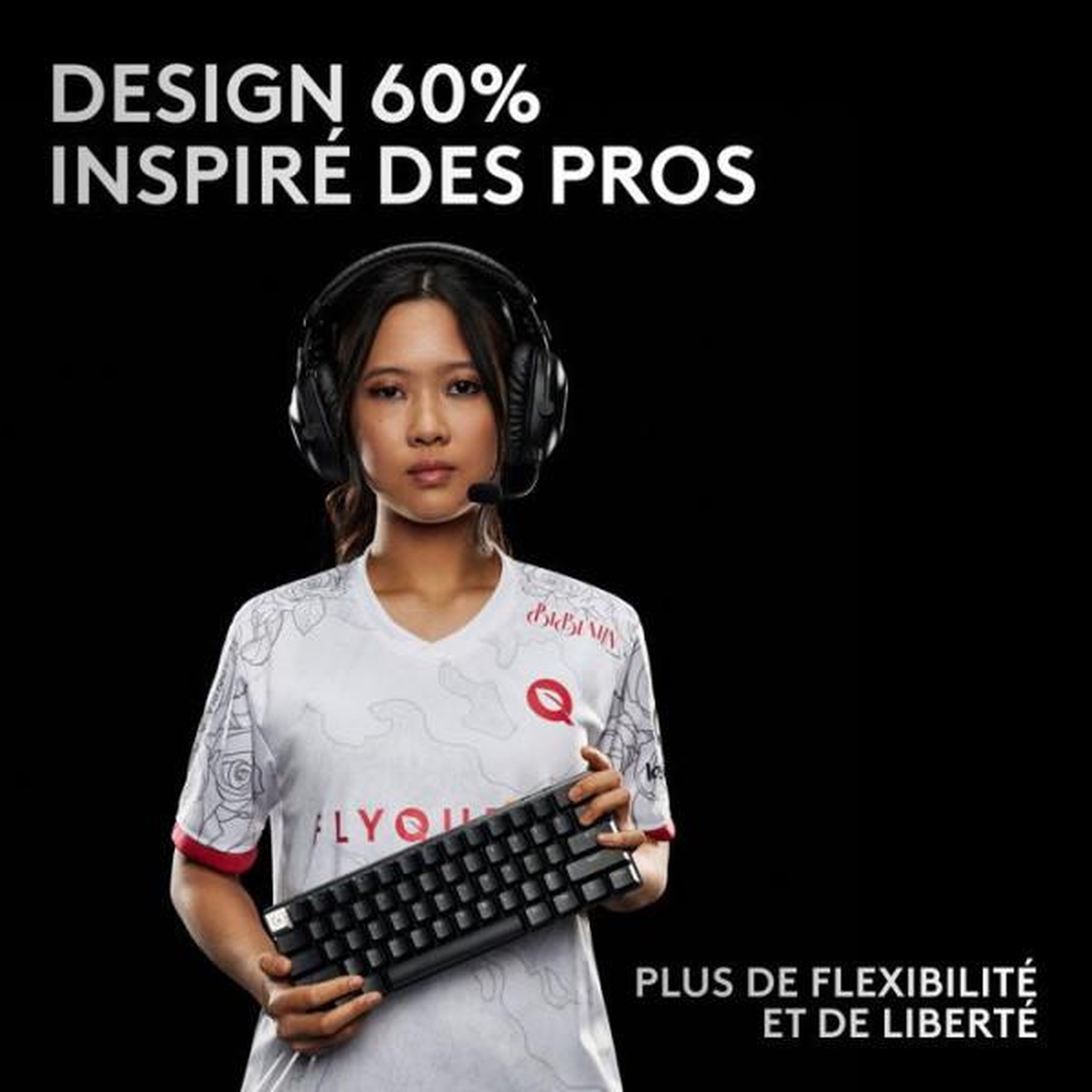 Voir la diapositive 6 : Logitech Clavier gamer sans fil G PRO X 60 LIGHTSPEED NOIR