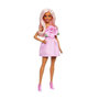 Voir la diapositive 2 : BARBIE Barbie - Poupée Barbie Fashionistas Robe Sans Bretelle Rose avec accessoires - Barbie - HYT94
