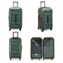 Voir la diapositive 3 : Delsey Grande valise rigide Trunk Rempart TSA polycarbonate 73cm