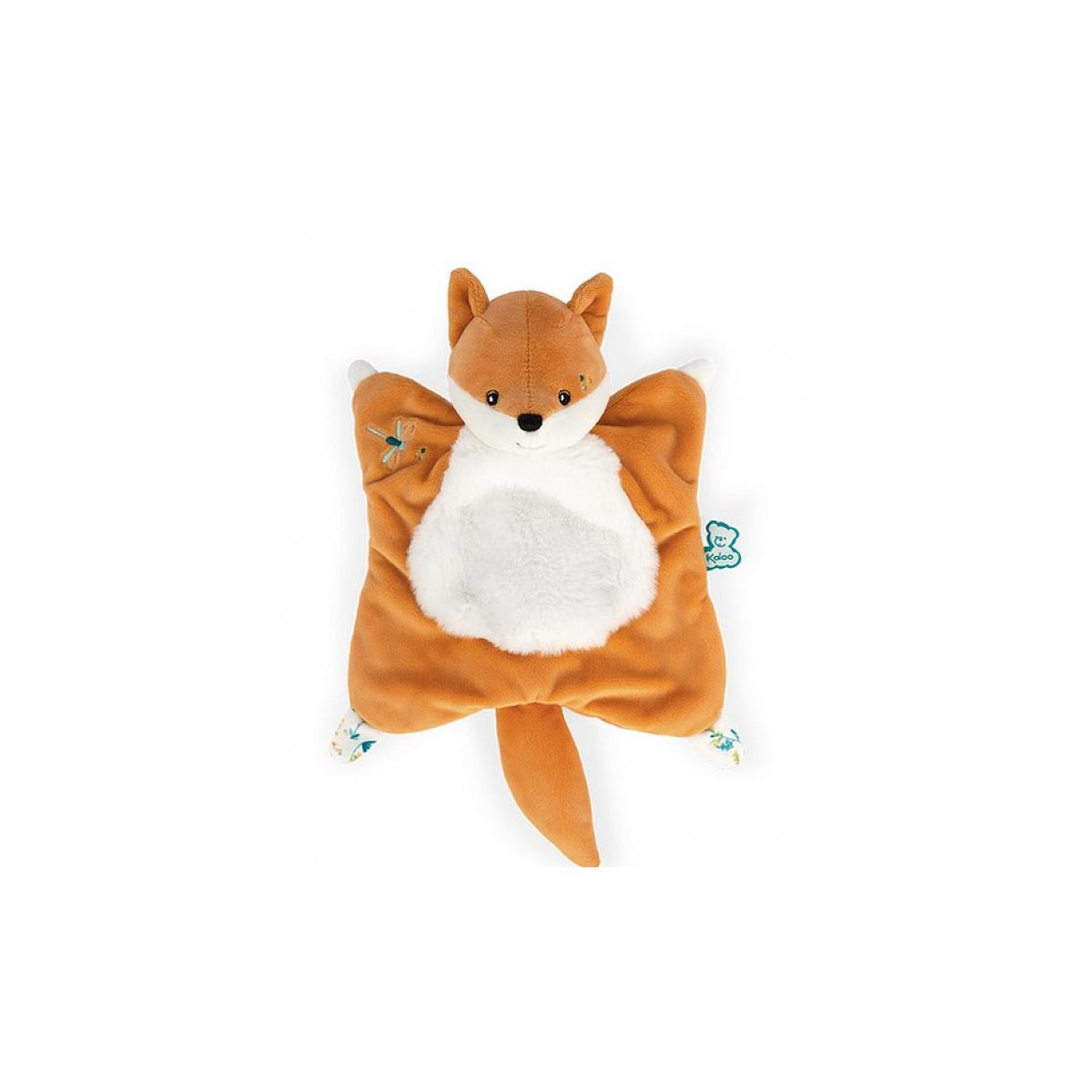 Voir la diapositive 2 : Kaloo Fripon Doudou Carre Renard Leonard