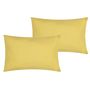 Voir la diapositive 1 : PTIT BASILE Lot de 2 taies d'oreiller bébé en coton bio 40 x 60 cm coloris unis 