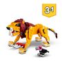 Voir la diapositive 3 : LEGO Creator 31112 - Le lion sauvage 3 en 1