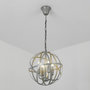 Voir la diapositive 3 : Paris Prix Suspension en Métal Design  Vénus  34cm Gris