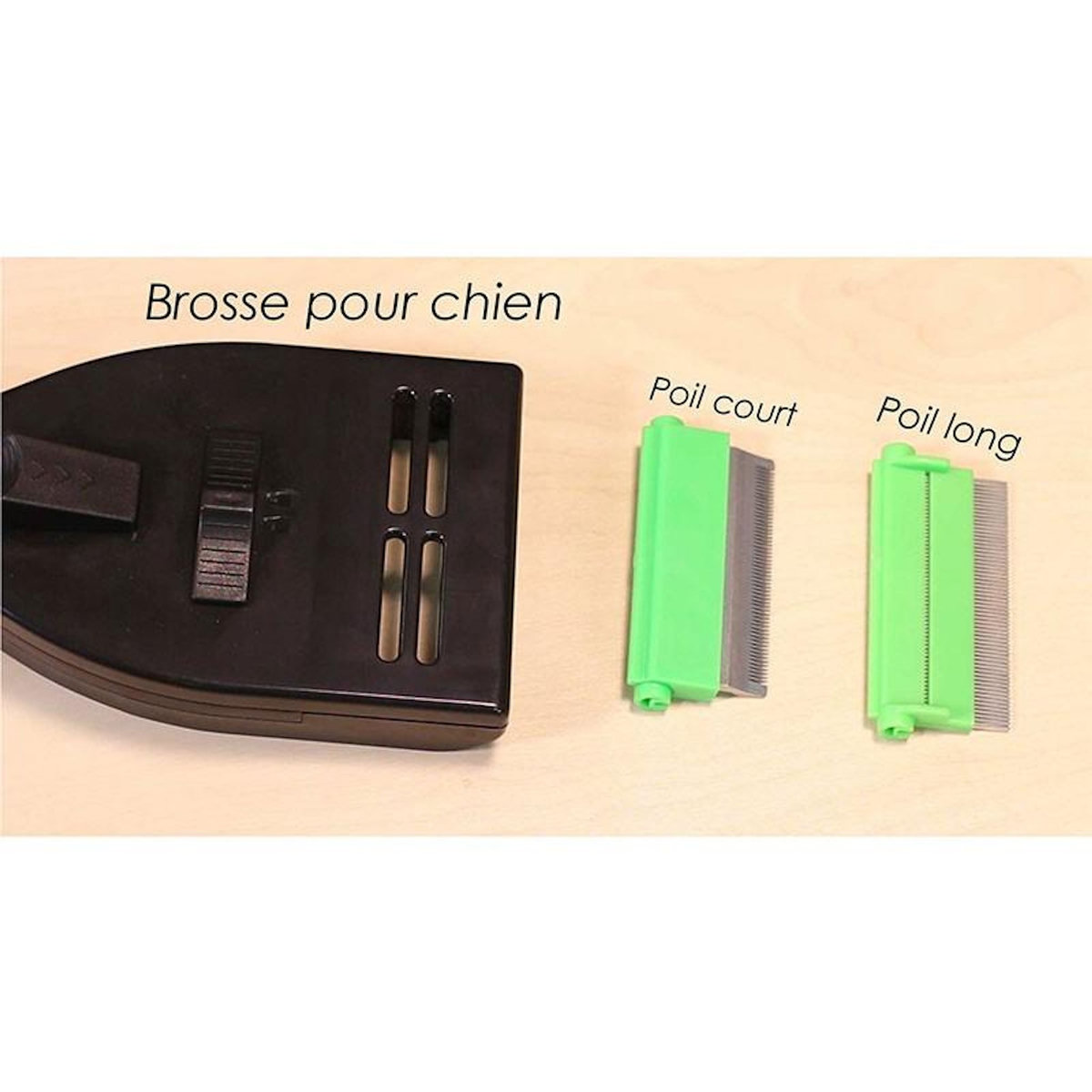 VORTEX Aspirateur Traineau Sans Sac Avec Brosse Pour Animaux Zii Black Vortex