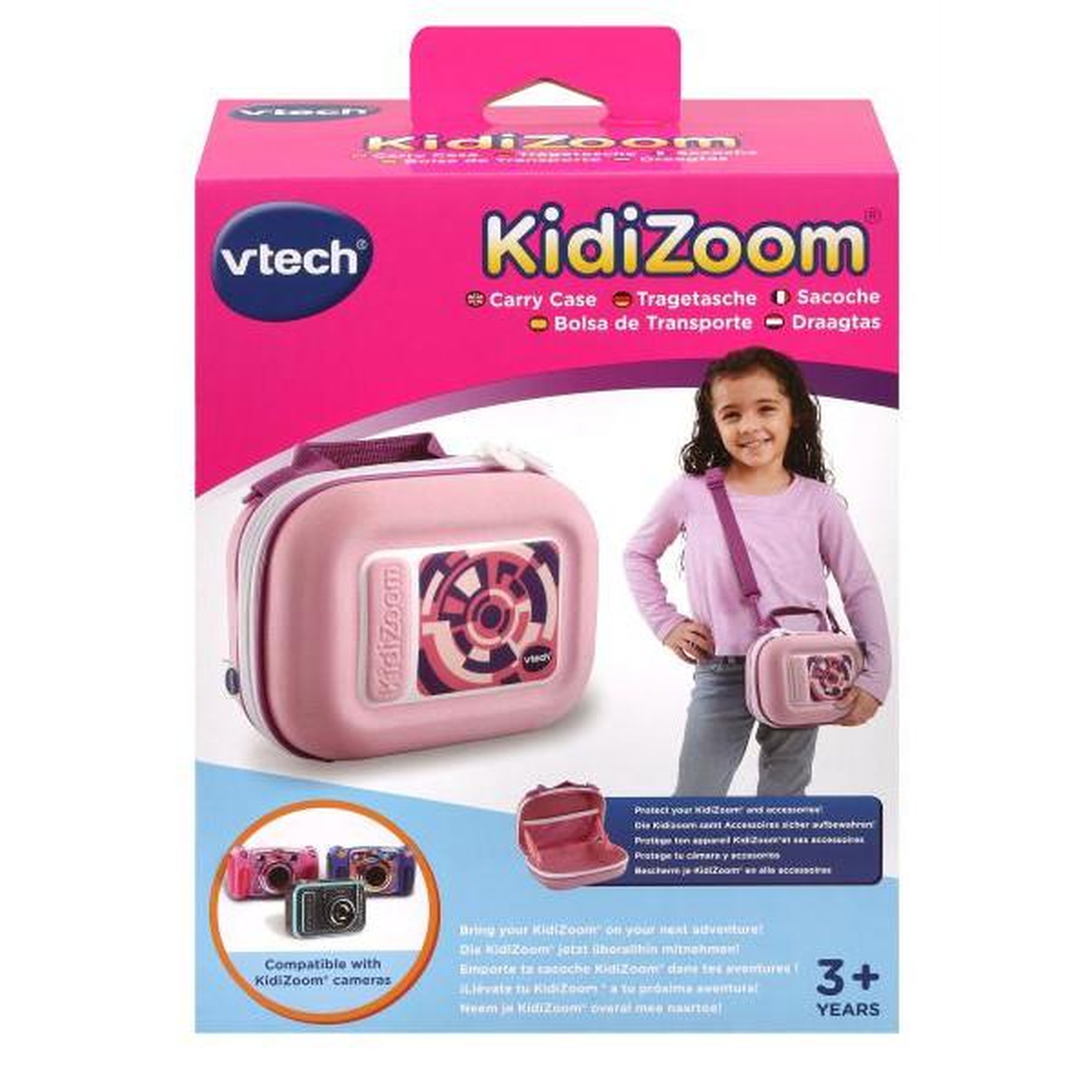 Voir la diapositive 5 : VTECH VTECH - Kidizoom Sacoche Rose - Pour appareils photos et vidéos KidiZoom - Enfant - Rose