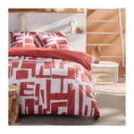 Today Parure de couette - TODAY - Sunshine 17.32 - 240x260cm - 2 personnes - Imprimée - Coton 57 fils