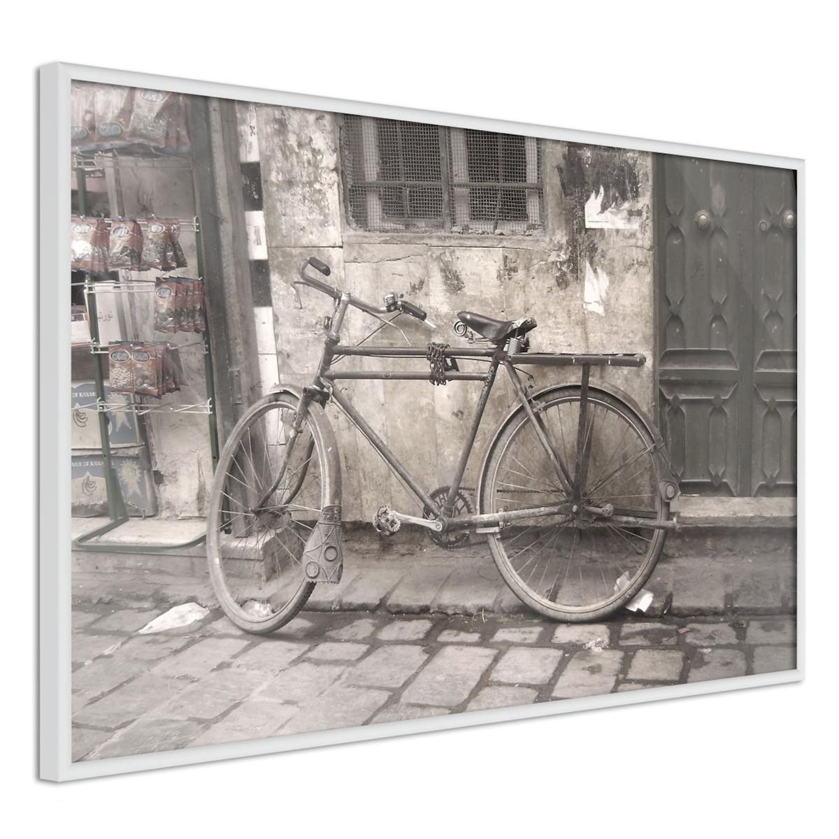 Paris Prix Affiche Murale Encadrée  Old Bicycle