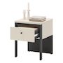 Voir la diapositive 3 : BEST MOBILIER Kimi - table de chevet 40 cm - 1 tiroir