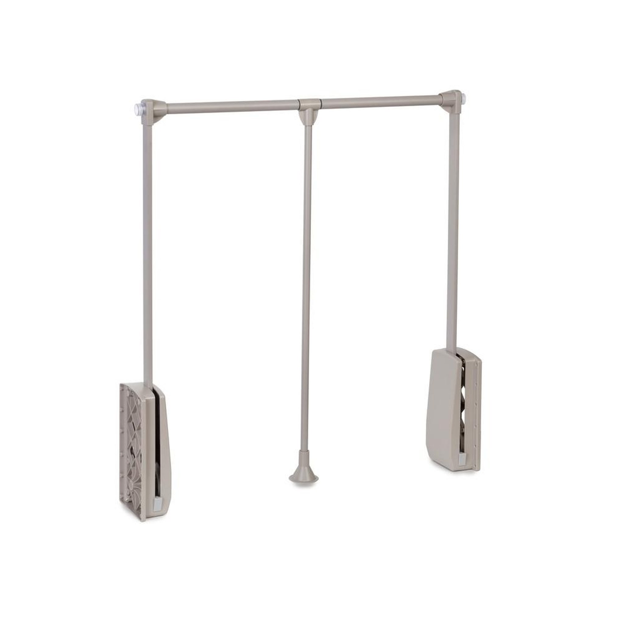 EMUCA SRL Tiroir extérieur Vertex 40 kg hauteur 131 mm - côtés en verre- 450- Gris anthracite