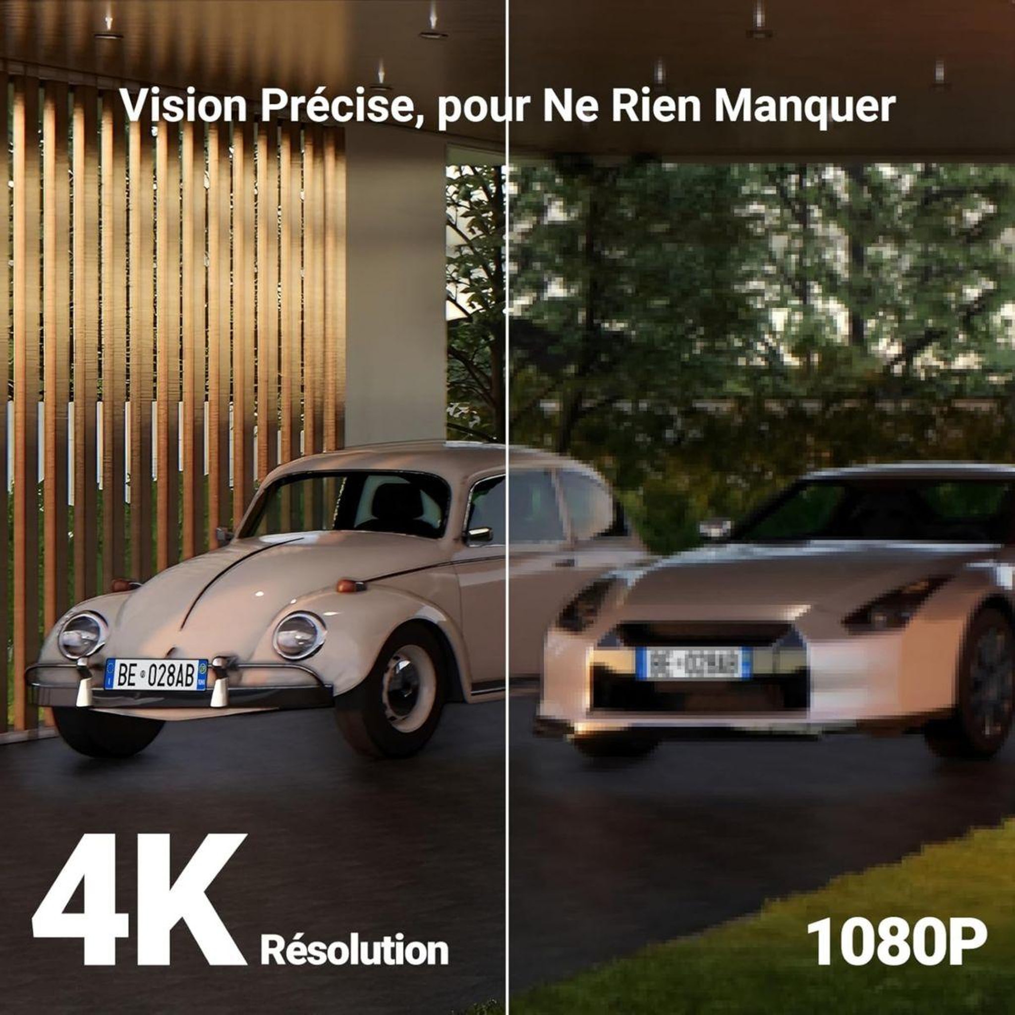 Voir la diapositive 3 : EZVIZ Caméra de surveillance HB8 PRO 4K + PANNEAU SOLAIRE 5W
