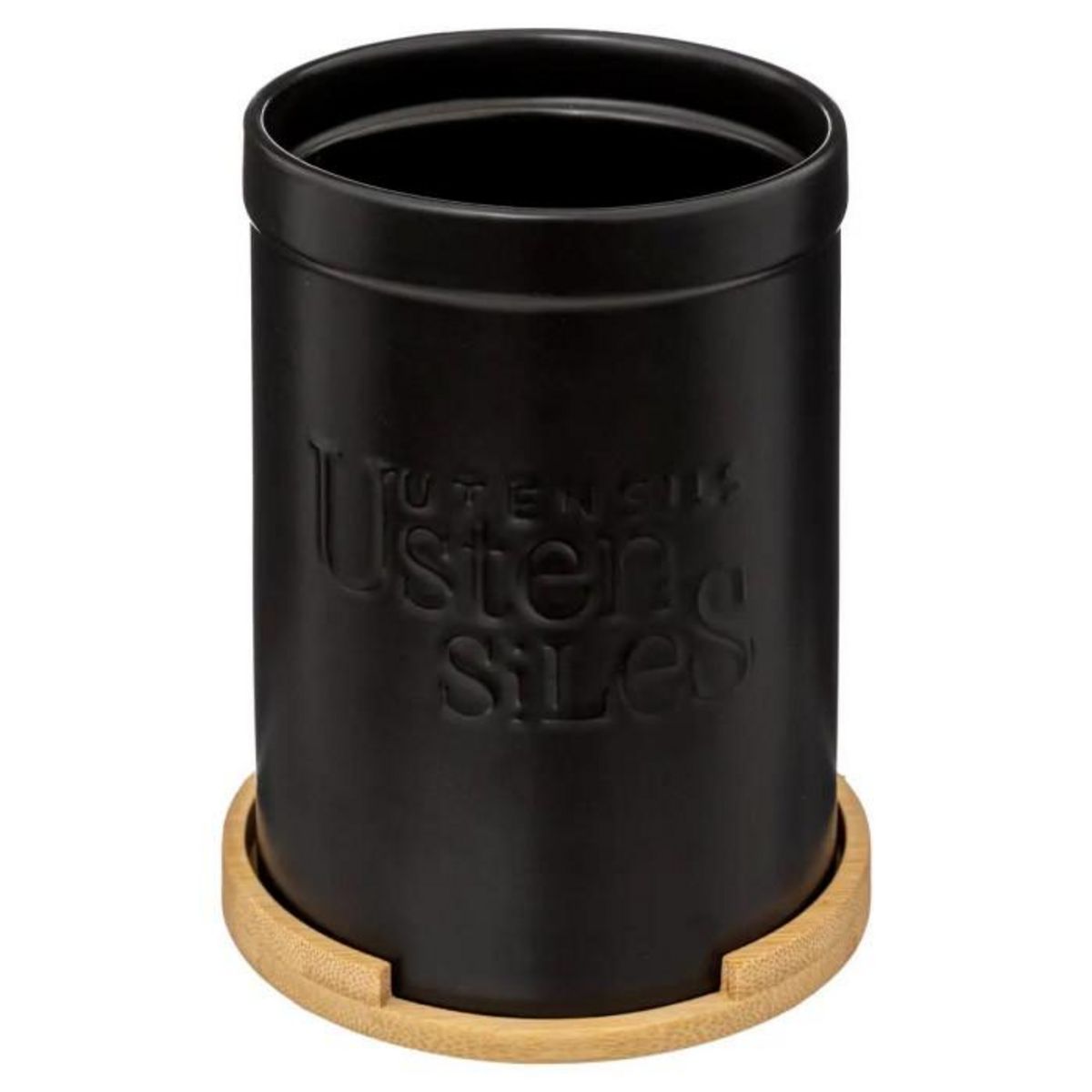 FIVE Pot à Ustensiles  Natureo  18cm Noir