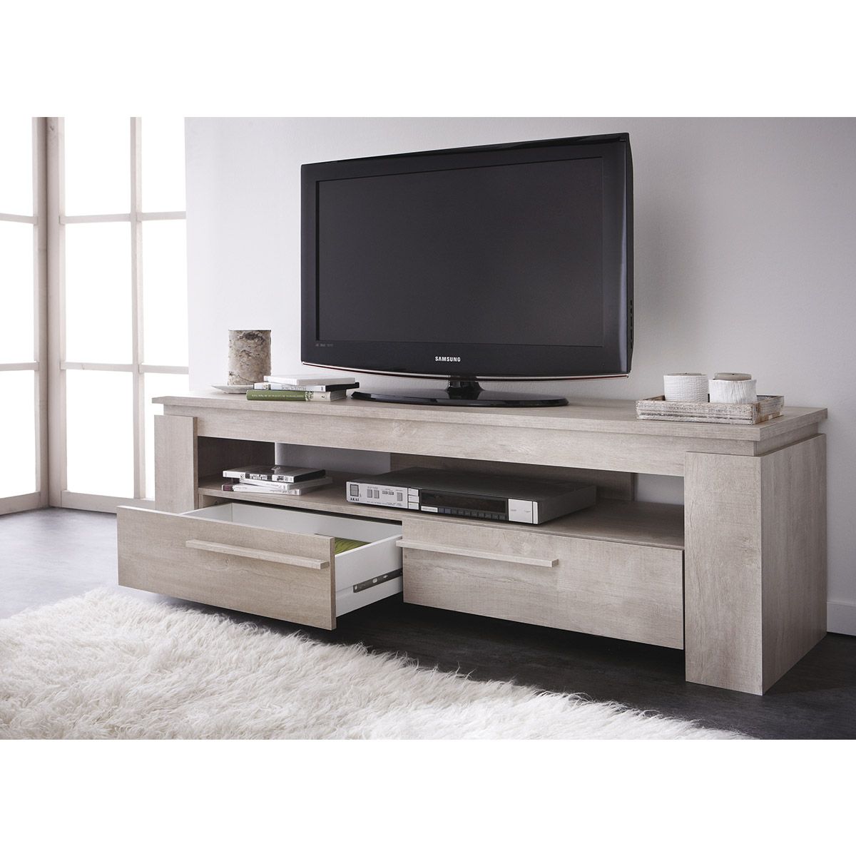 Ensemble meuble TV + Table basse SEGURO
