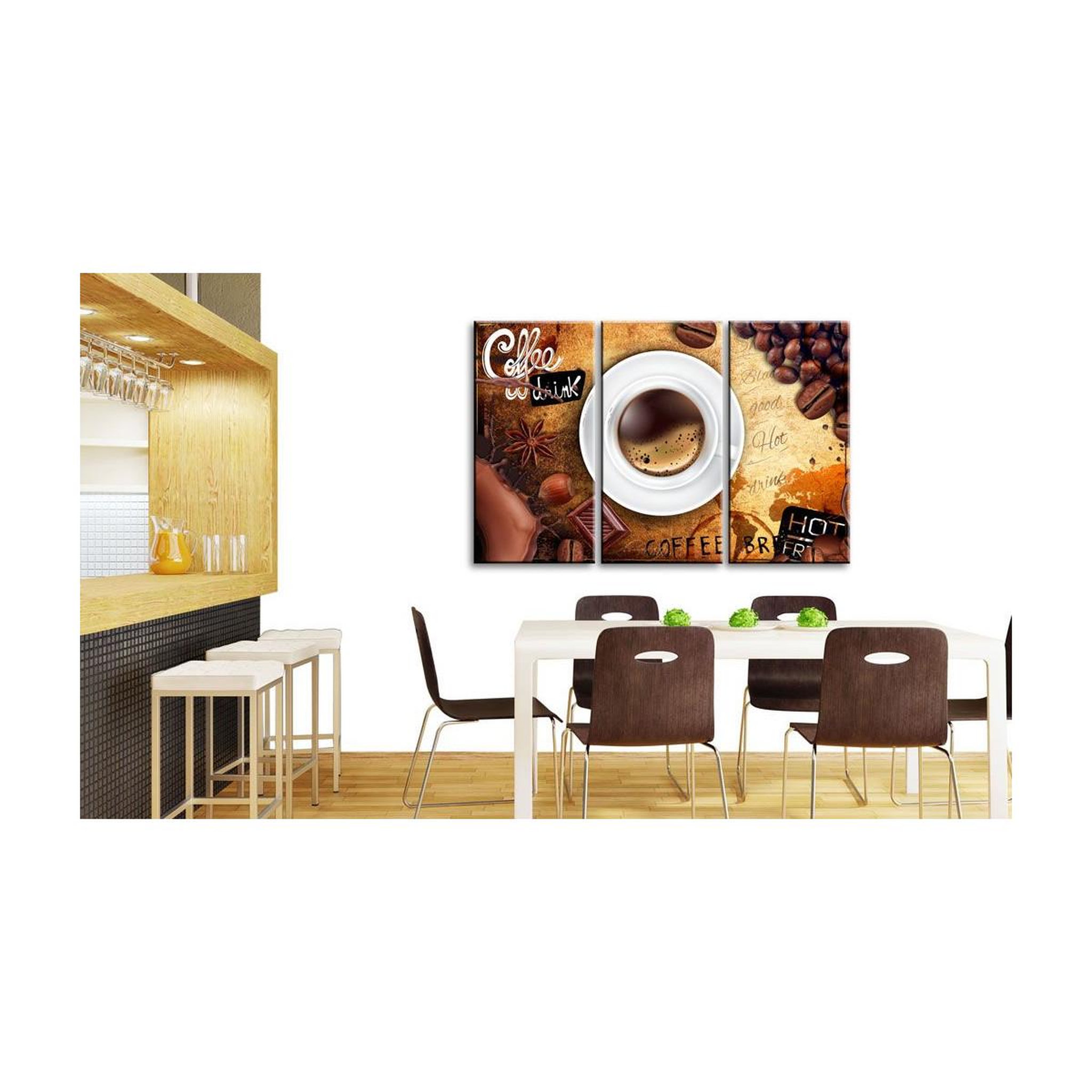 Voir la diapositive 2 : Paris Prix Tableau Imprimé  Cup of Coffee