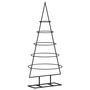 Voir la diapositive 5 : VIDAXL Arbre de Noël en metal pour decoration noir 90 cm