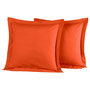 Voir la diapositive 1 : Sensei Maison Lot de 2 taies d'oreiller en percale de coton SOFT PERCALE