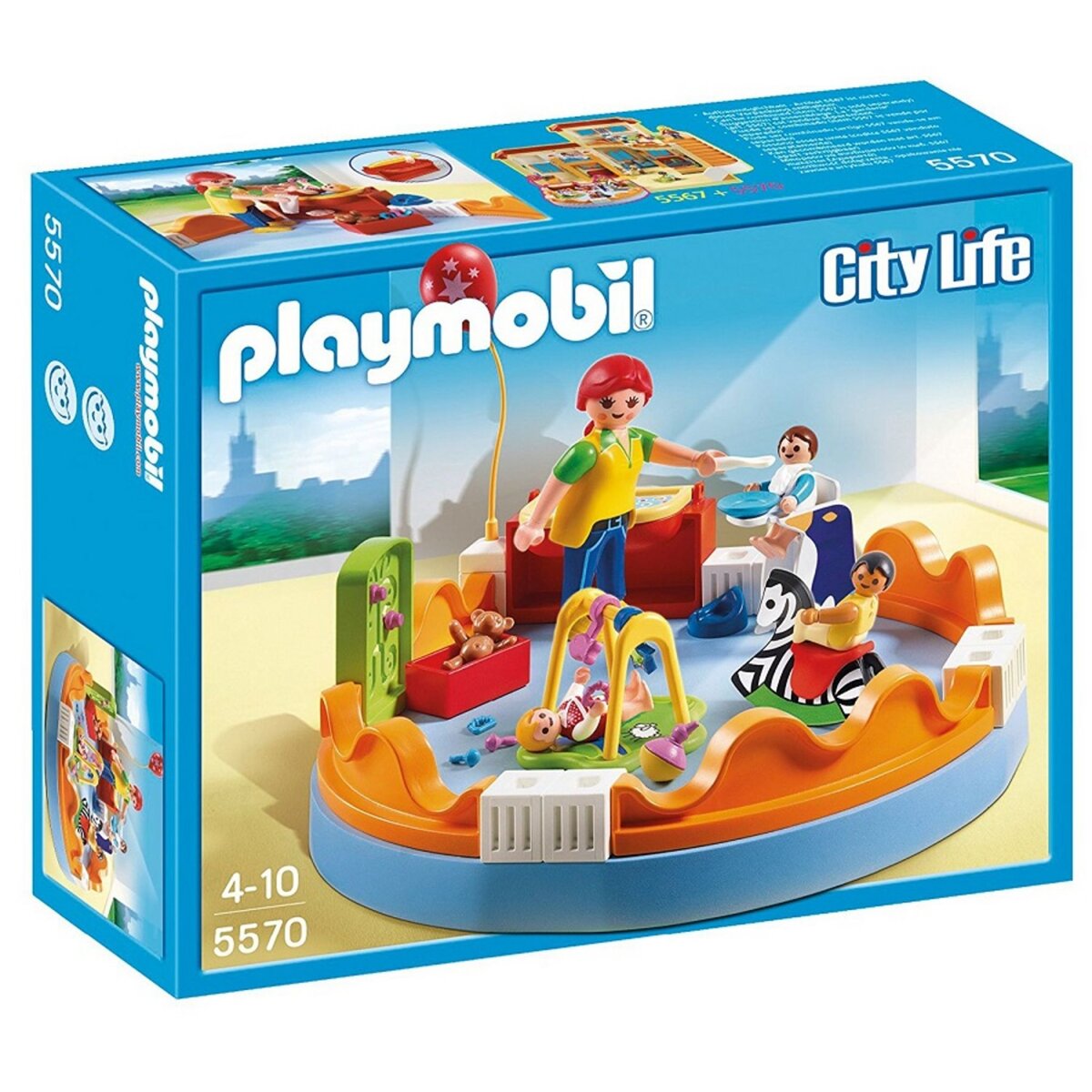 PLAYMOBIL 5570 - City Life - Espace crèche avec bébés
