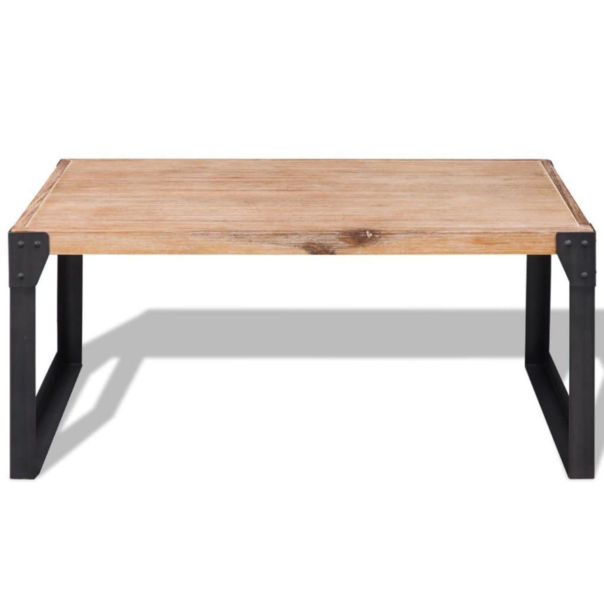 VIDAXL Table basse bois d'acacia massif 100x60x45 cm
