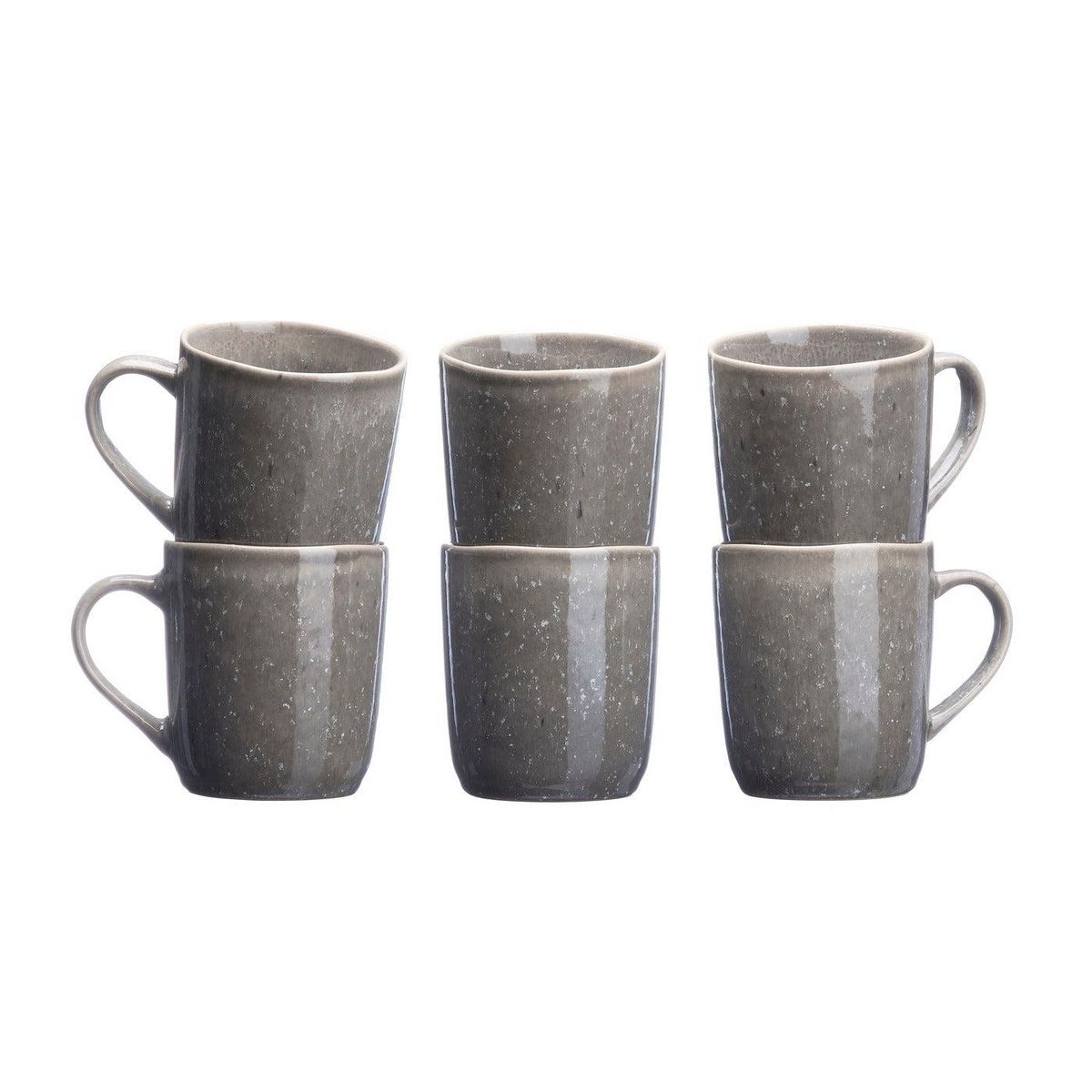BJORN Mug STELLAR 40cl - 6 pièces - Gris béton