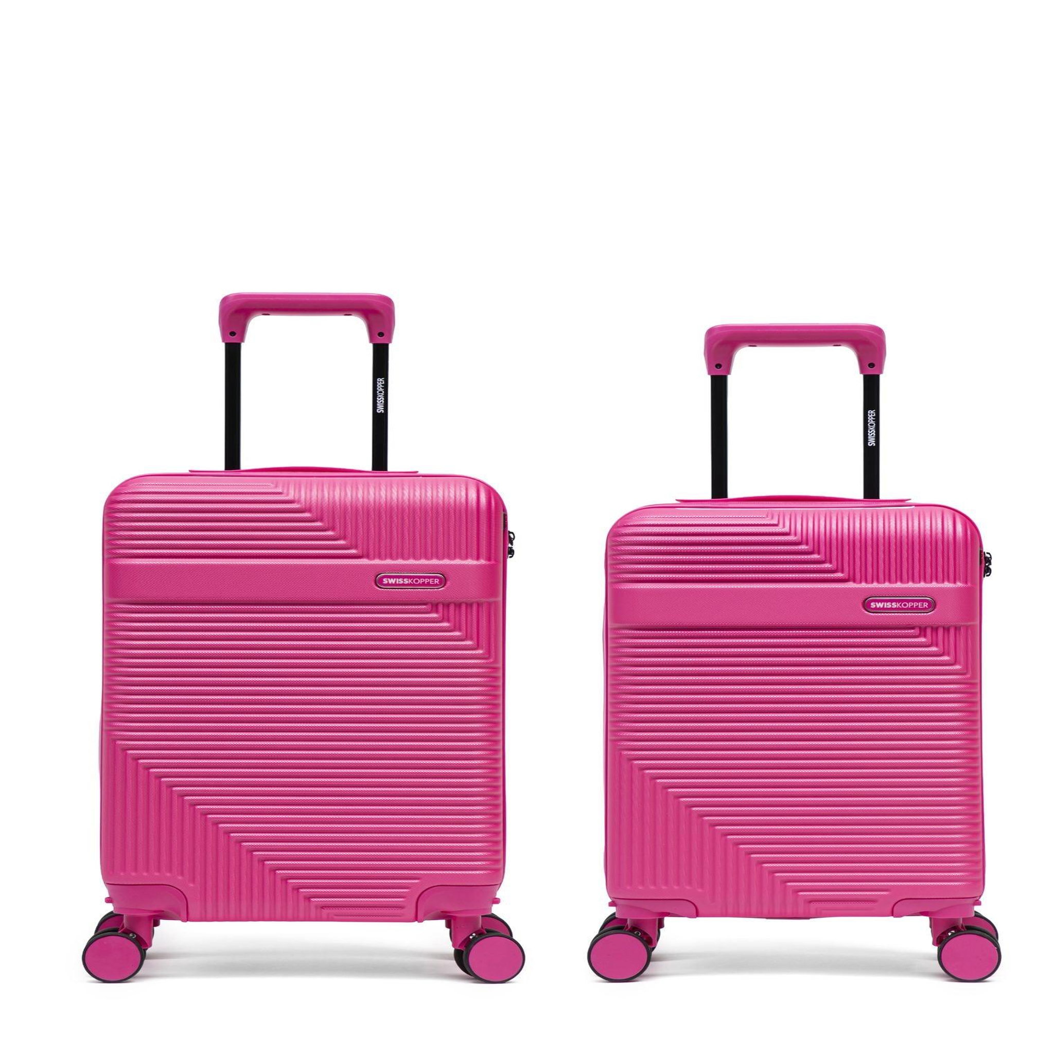 SWISS KOPPER Lot de 2 Valises Rigides Cabine et Cabine XS WOHLEN