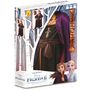Voir la diapositive 5 : RUBIES Panoplie déguisement + tresse Anna taille 3/4 ans - La reine des neiges