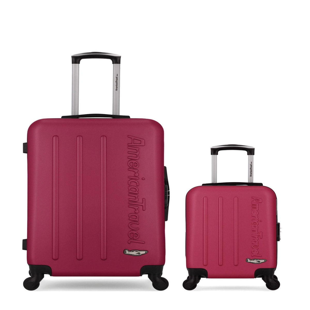 AMERICAN TRAVEL AMERICAN TRAVEL - LOT DE 2 - Valises weekend et cabine XXS BRONX