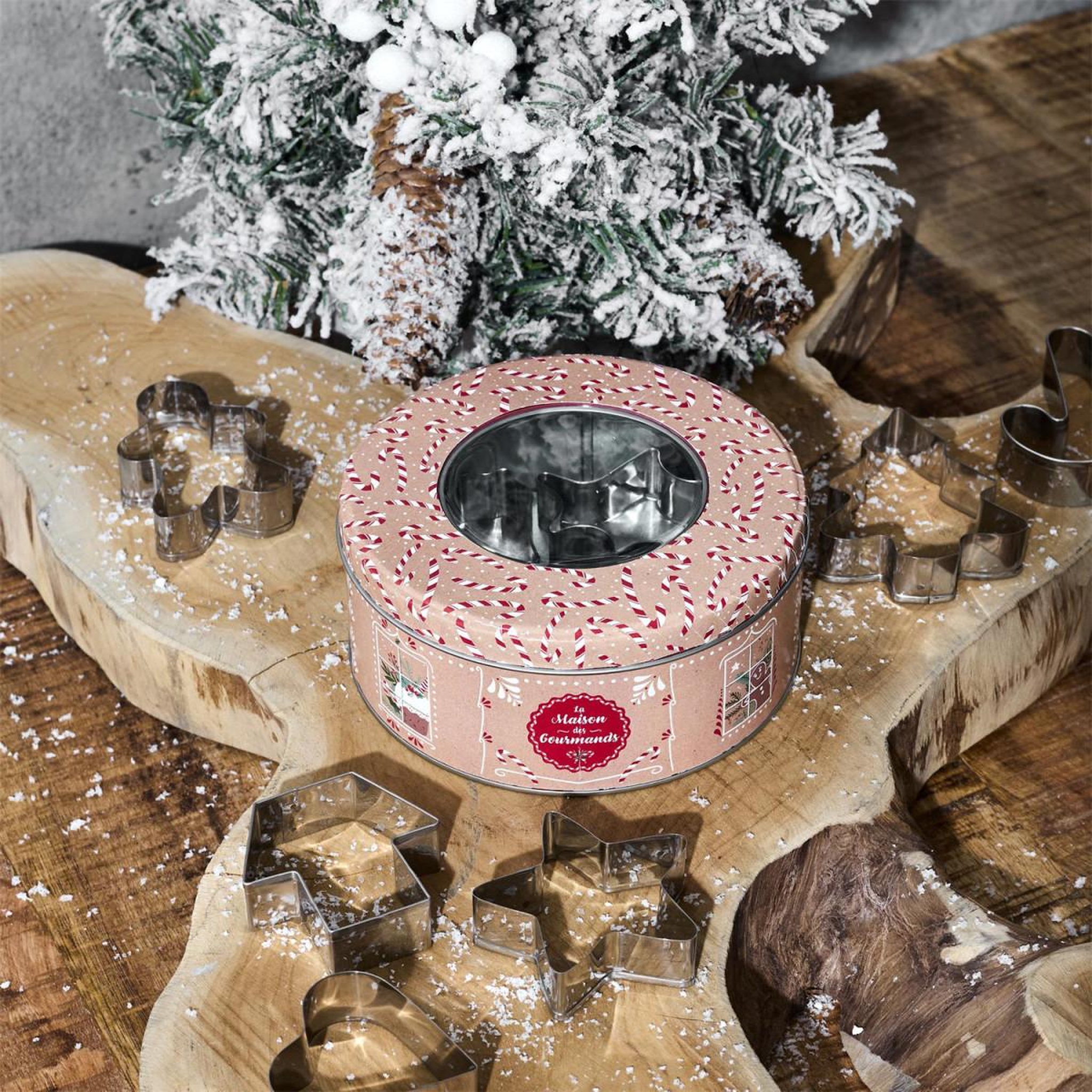 Voir la diapositive 4 : Lily Cook Boîte de 10 emporte-pièces  noël  13cm multicolore