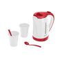 Voir la diapositive 1 : SENCO Bouilloire électrique Sencor Smart Travel Kettle 0,5 L Rouge et blanc