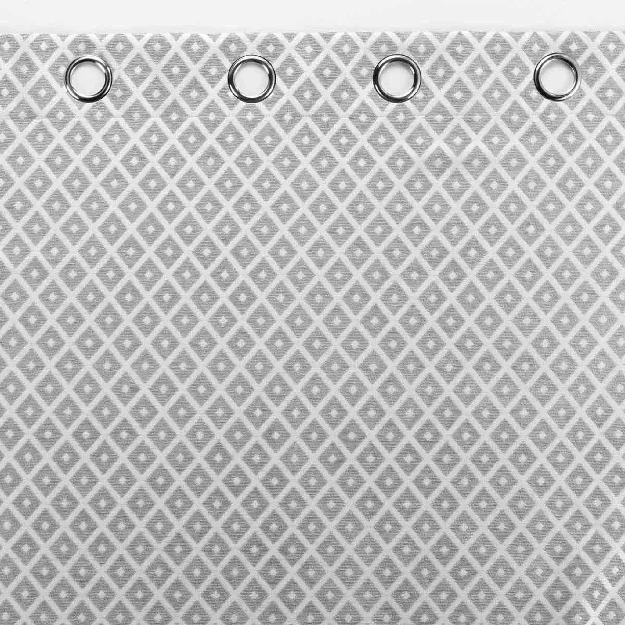 Voir la diapositive 3 : Douceur d'Intérieur Rideau à œillets  mariella  140x260cm gris