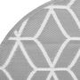 Voir la diapositive 4 : VIDAXL Tapis d'exterieur ARAKIL gris Ø120 cm PP
