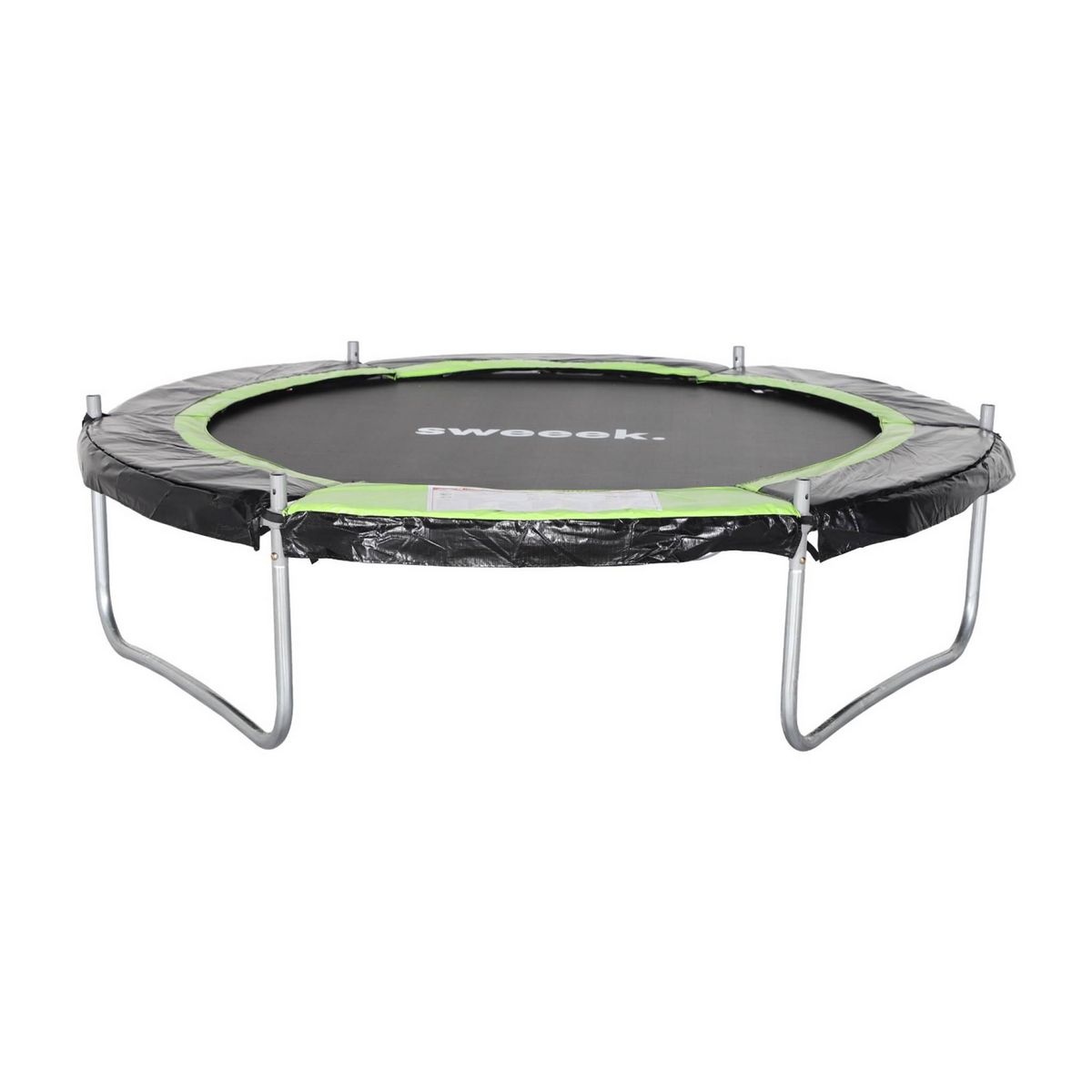 SWEEEK Trampoline Ø180cm Cassiopée avec filet de protection