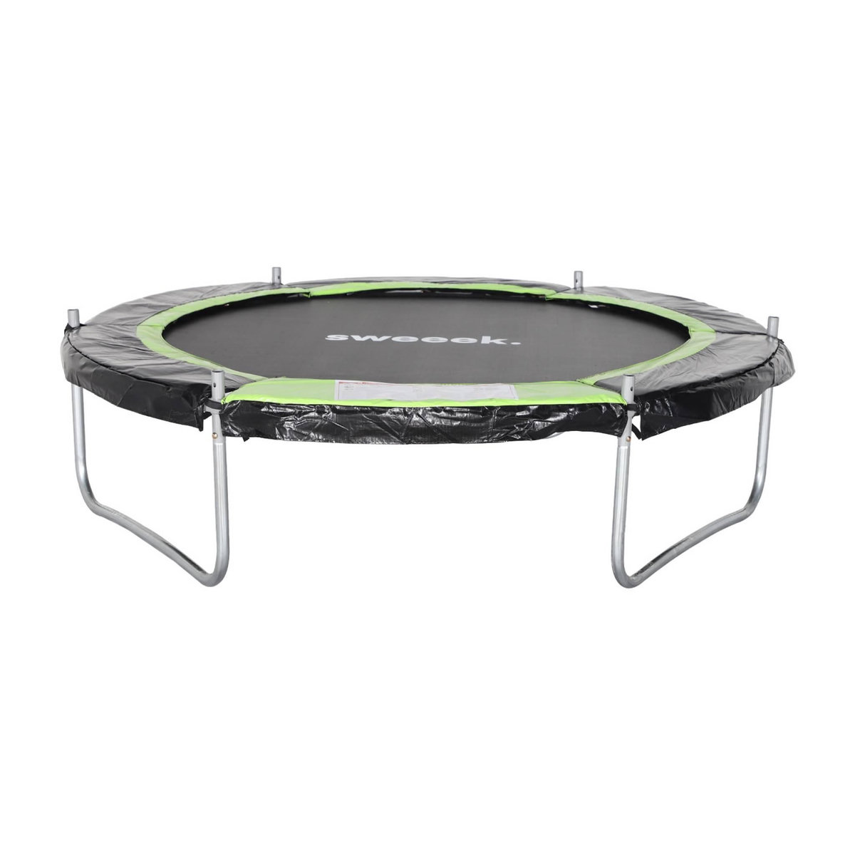 SWEEEK Trampoline Ø180cm Cassiopée avec filet de protection