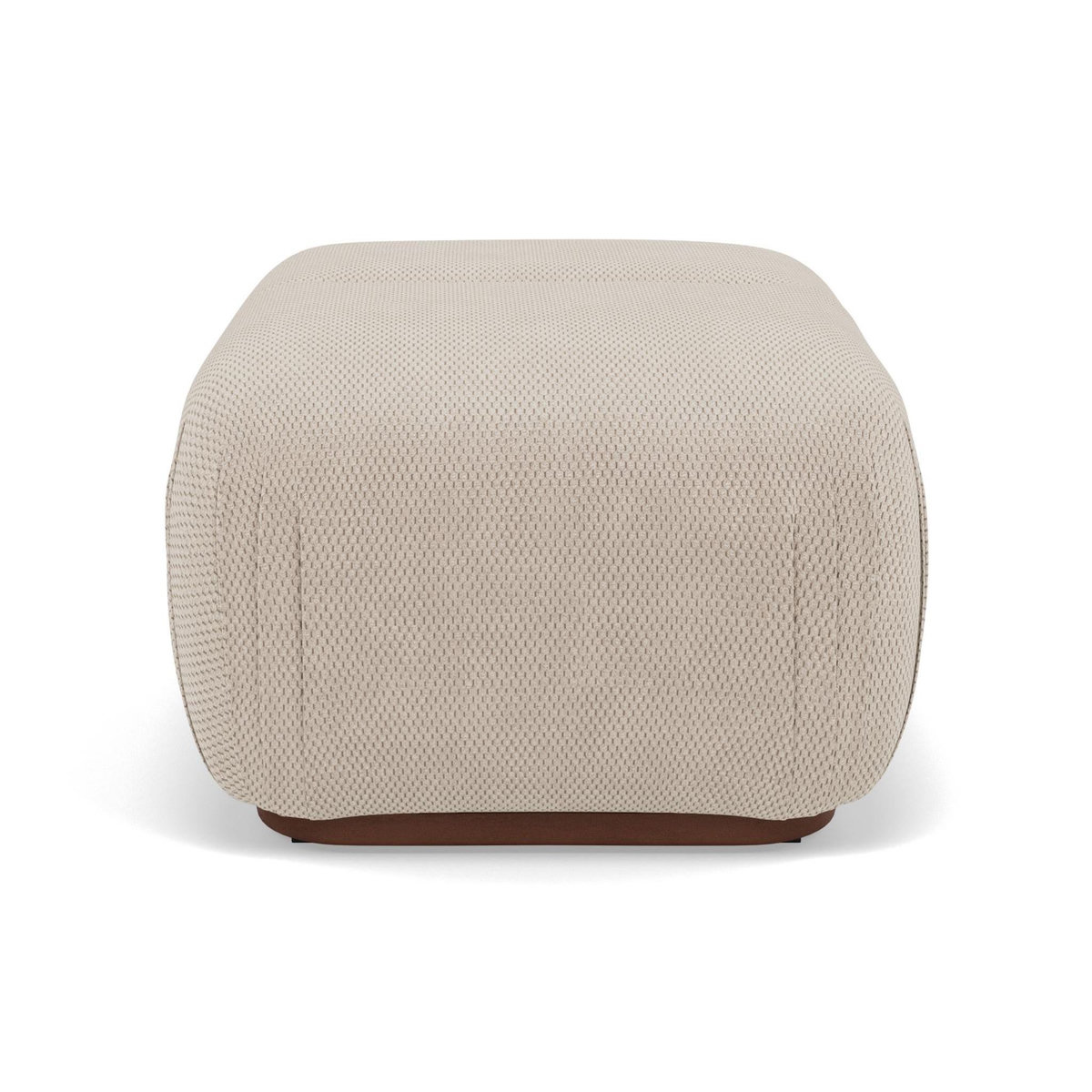 LISA DESIGN Penelope - pouf en velours texturé