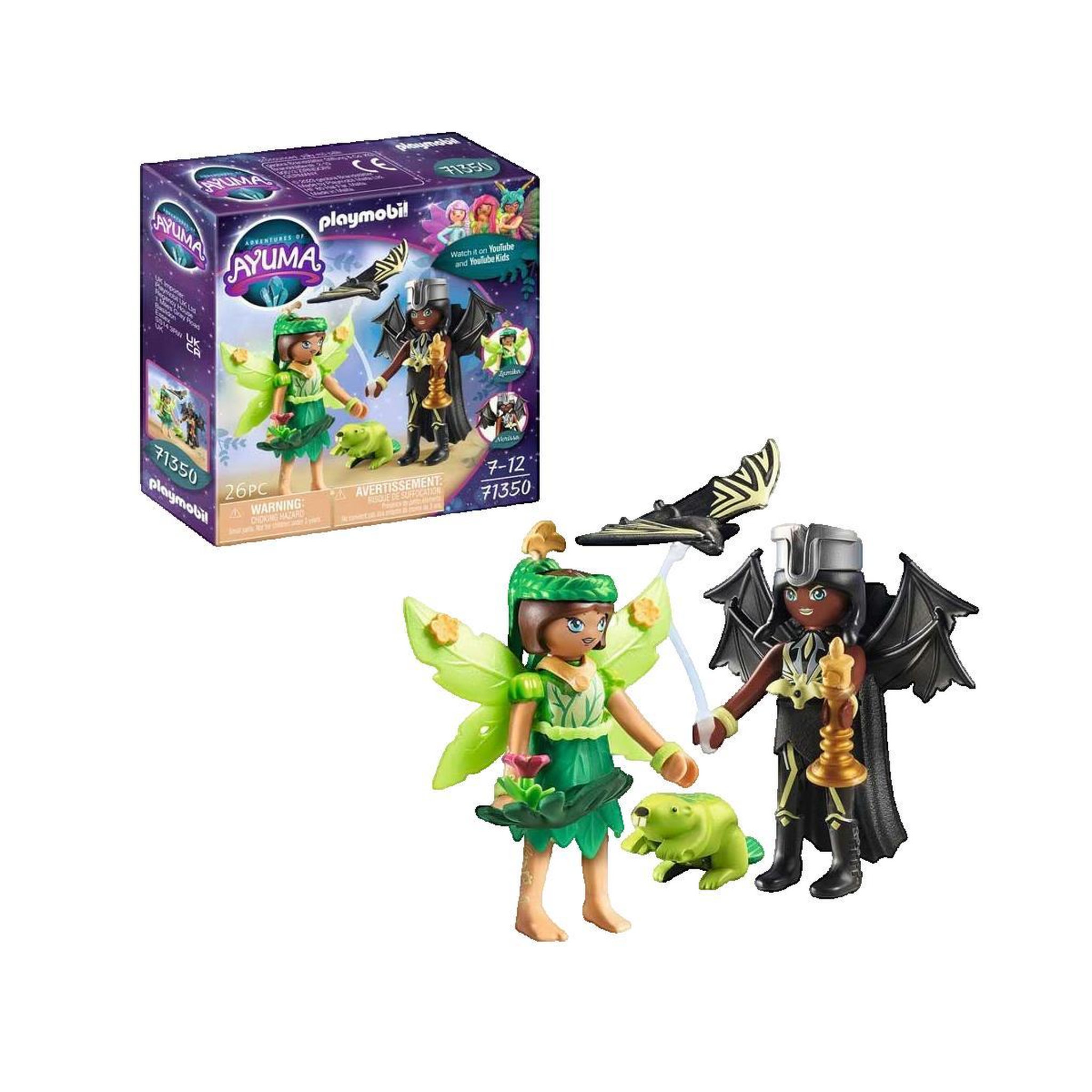 Voir la diapositive 2 : PLAYMOBIL Set de jeu Playmobil Fées Ayuma multicolore