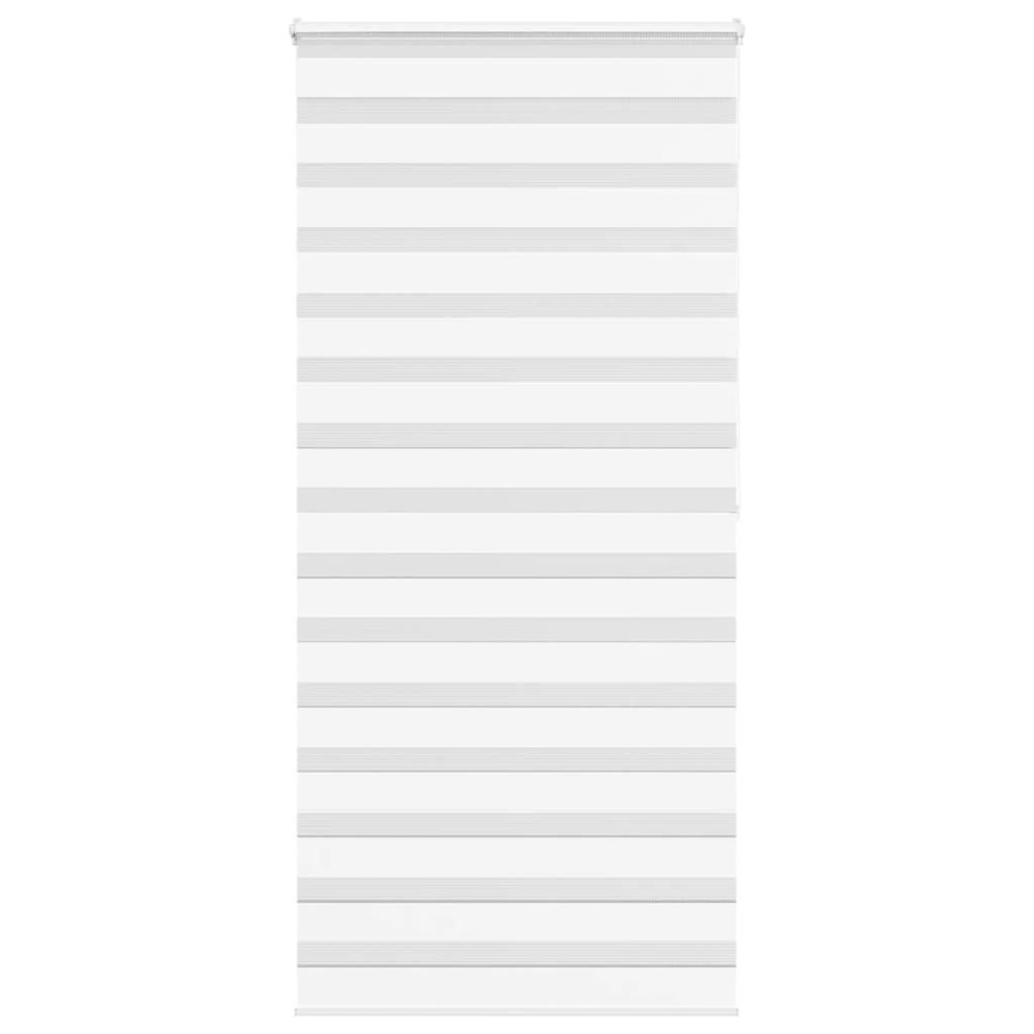 VIDAXL Store zebre blanc 115x200 cm largeur du tissu 110,9cm polyester