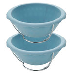 ZENKER Lot de 2 moules demi sphère pour gâteau ballon de foot 18 cm Zenker Spécial Football