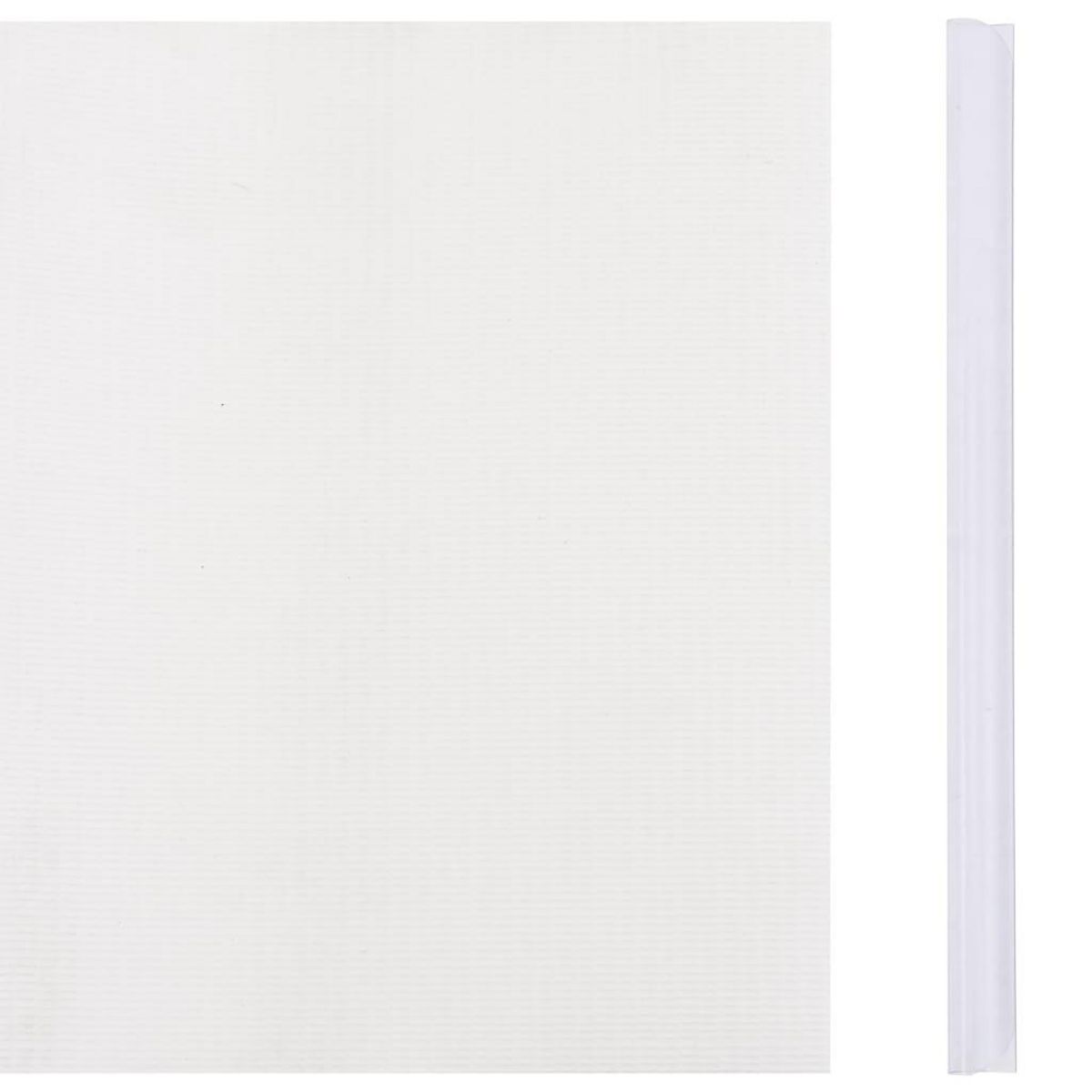 VIDAXL Ecran d'intimite de jardin PVC 70x0,19 m Blanc