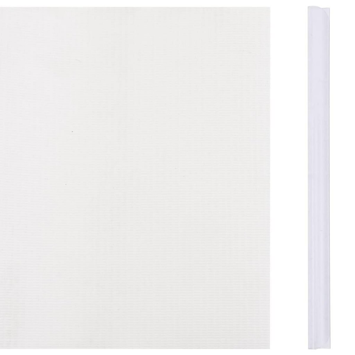 VIDAXL Ecran d'intimite de jardin PVC 70x0,19 m Blanc