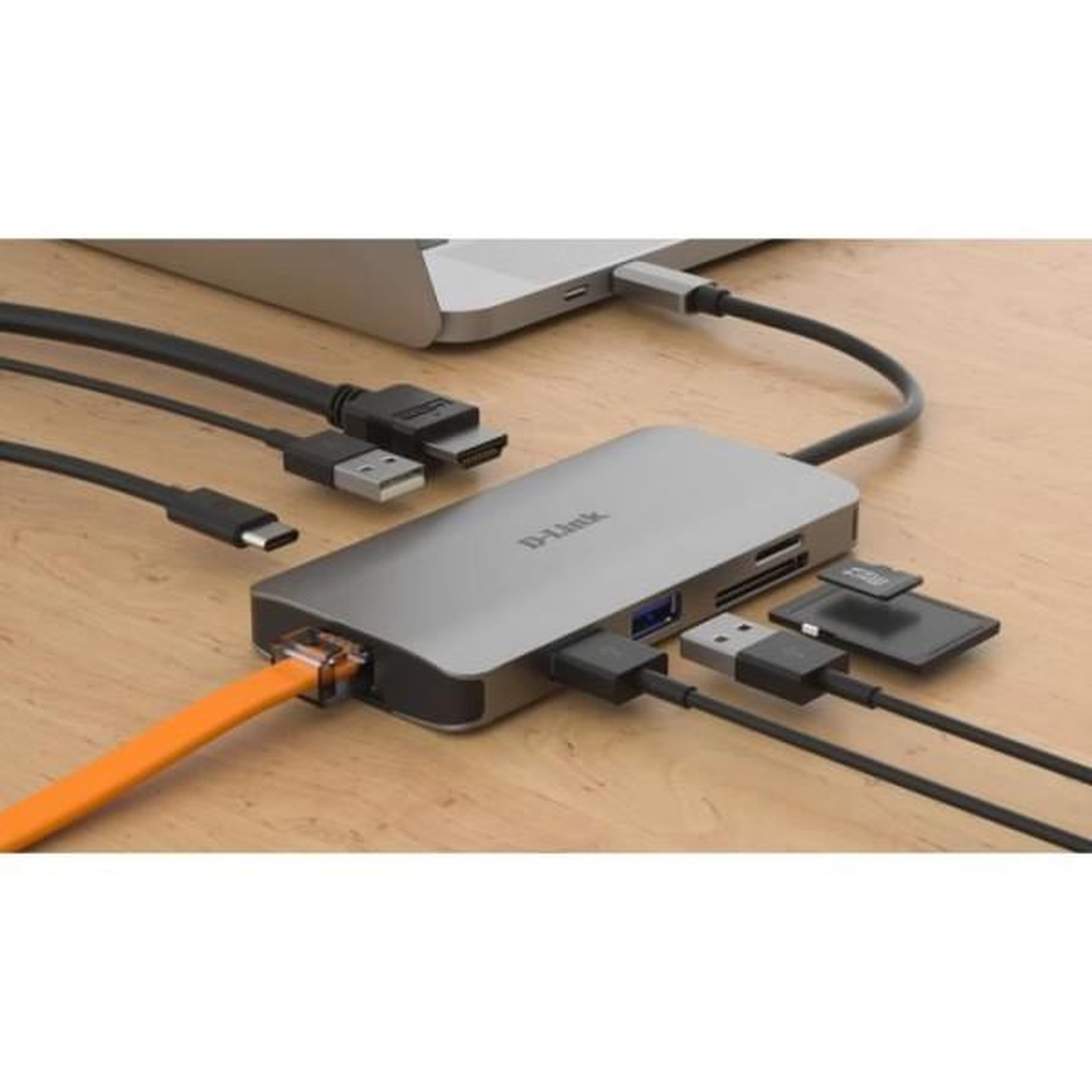 Voir la diapositive 4 : D-Link Station d'accueil - D-LINK - DUB-M810 - USB-C / Thunderbolt 3 - HDMI - 1GbE