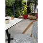 Voir la diapositive 6 : Paris Prix Ensemble Table de Jardin & 2 Chaises  Bistro  70cm Bleu