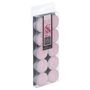 Voir la diapositive 1 : COMPTOIR DE LA BOUGIE Lot de 10 Bougies Chauffe-Plat Parfumées 3,7cm Rose