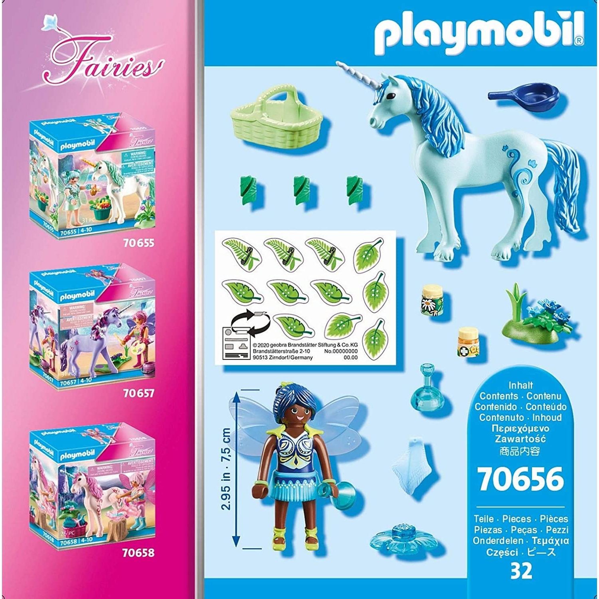 Voir la diapositive 4 : PLAYMOBIL Fairies Licorne avec fée médicinale