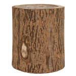 Paris Prix Cache-Pot Rond en Bois  Berk  32cm Naturel