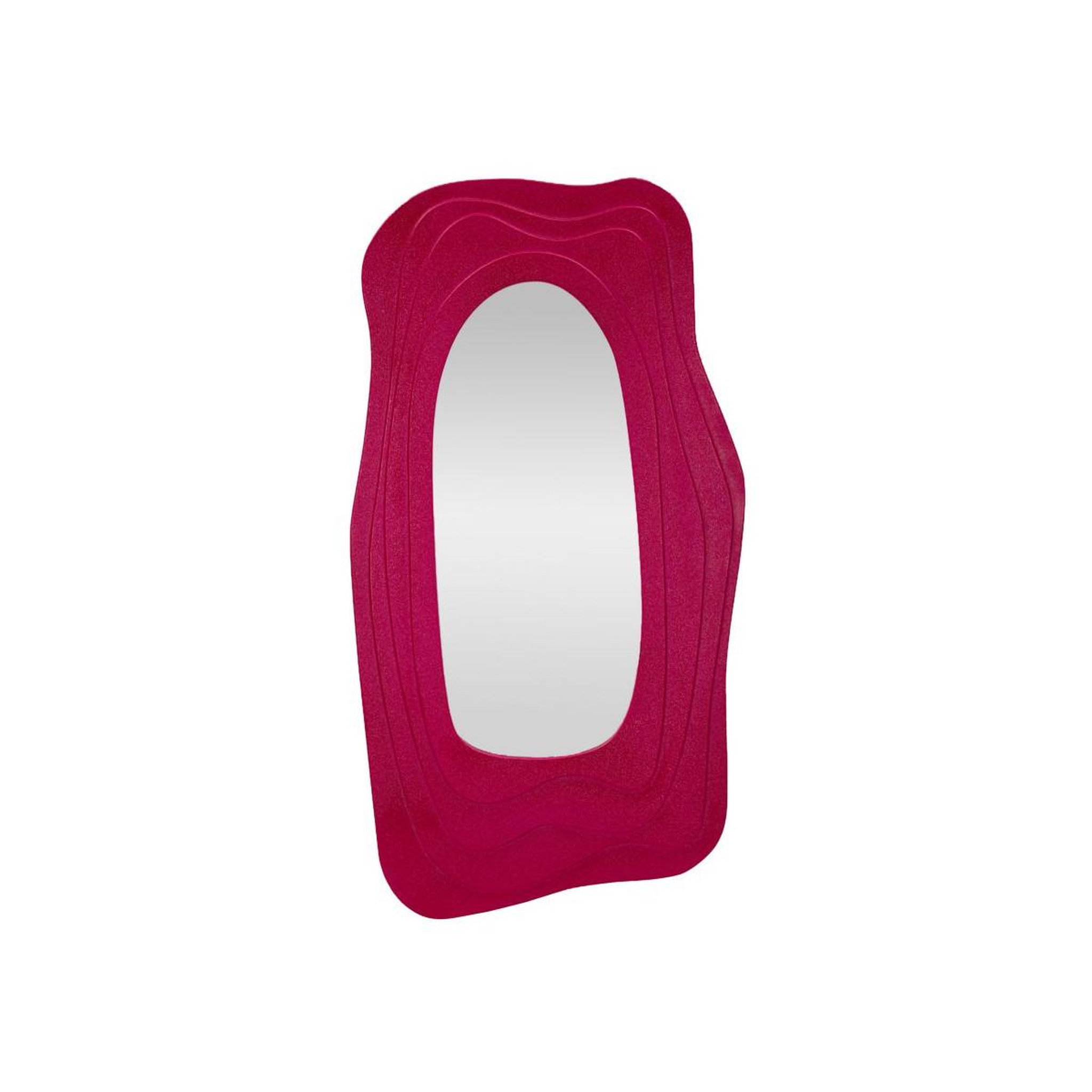 Paris Prix Miroir mural design  daphné  165cm fuchsia
