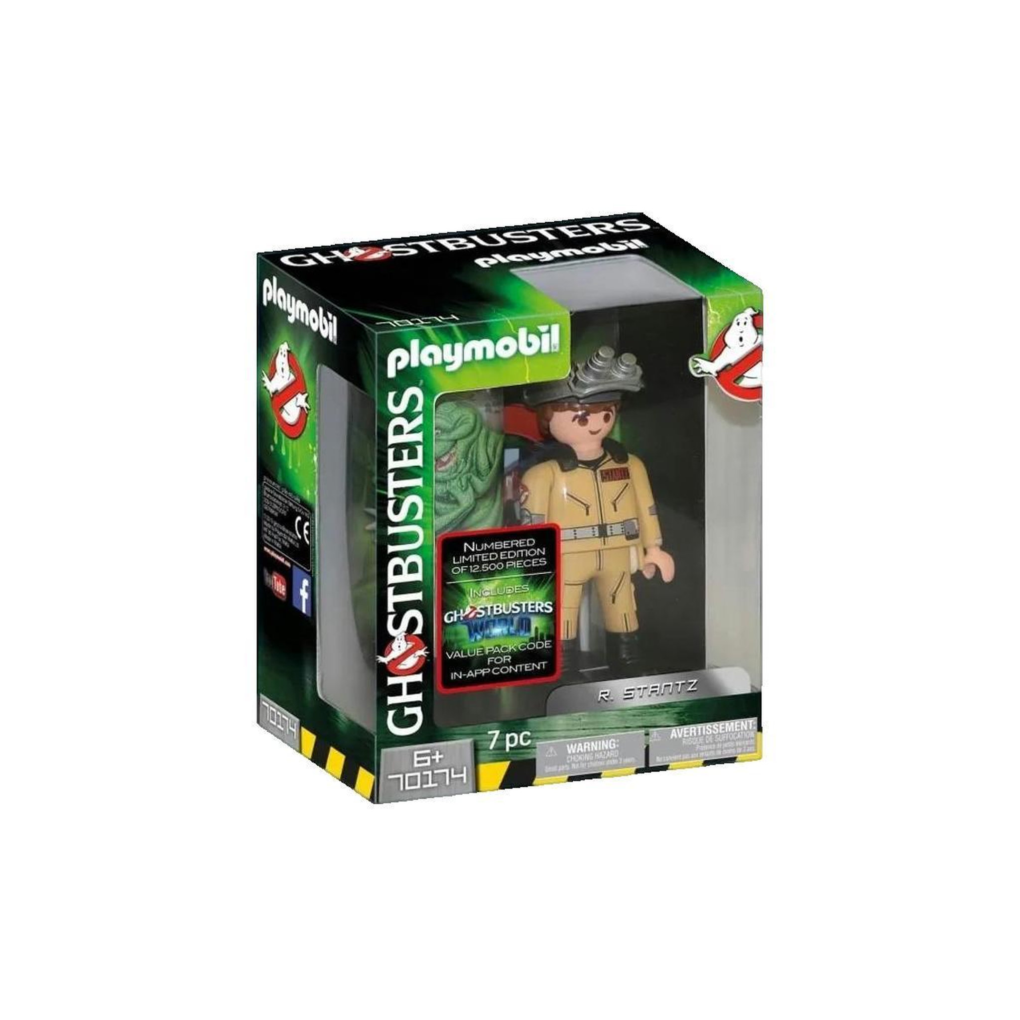 PLAYMOBIL Figurine Playmobil Édition collector Ghostbusters R. Stantz