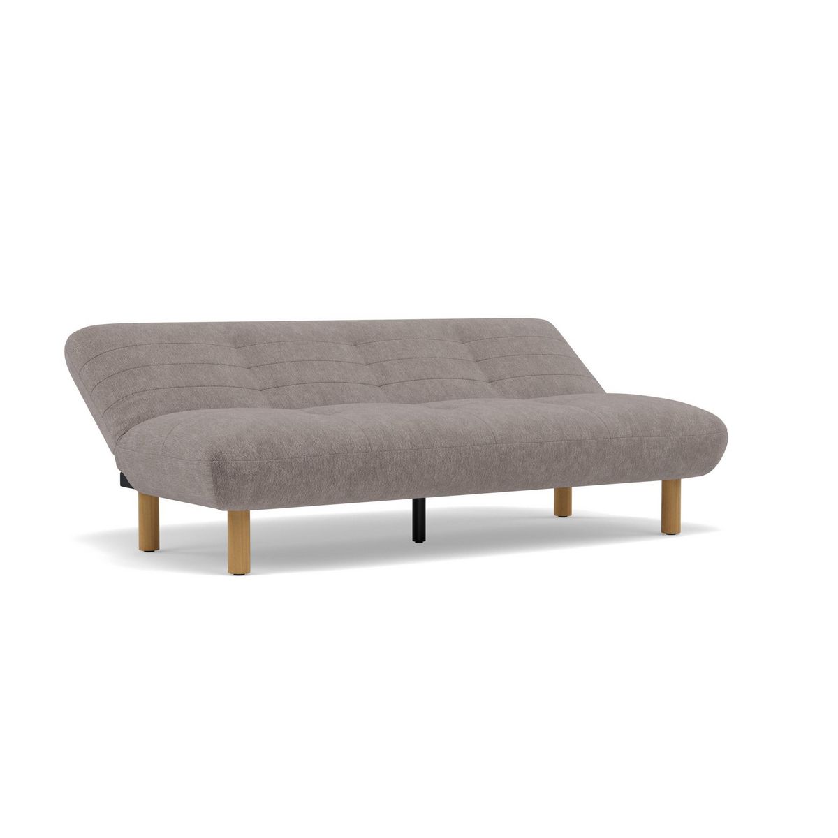 BEST MOBILIER Soan - banquette 2 places convertible clic-clac en velours texturé