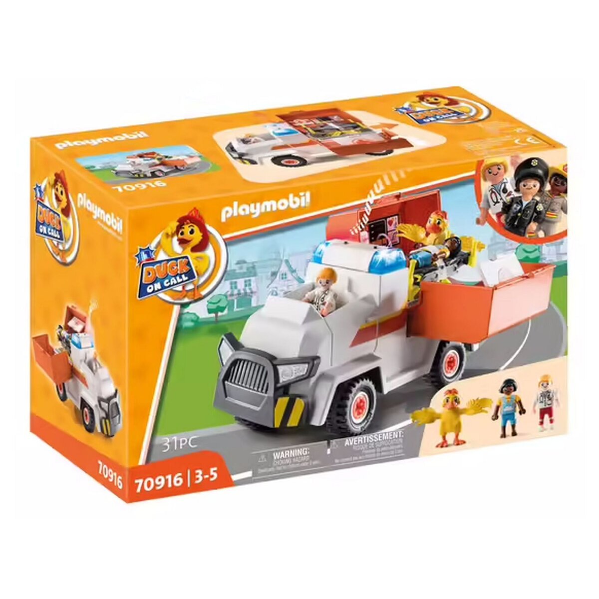 PLAYMOBIL Duck on call 70916 Véhicule de secours