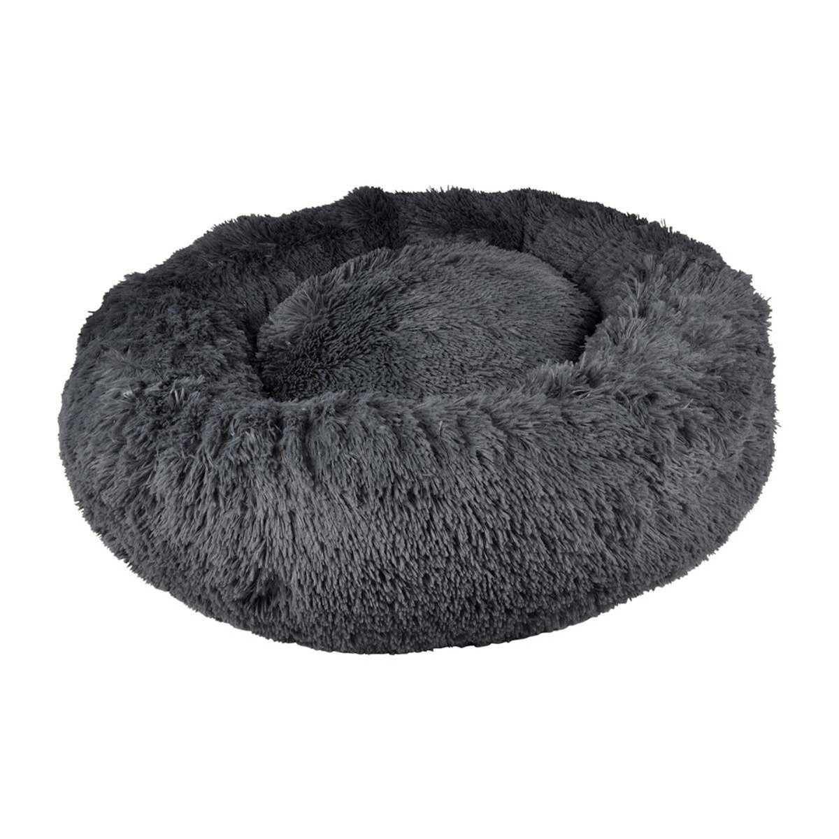 Paris Prix Coussin pour Chien & Chat  Fluffy  75cm Anthracite